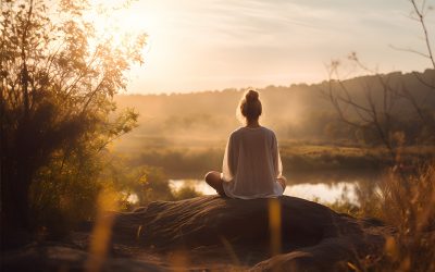 Ruhe im Sturm: Wie Meditation Dir helfen kann, inneren Frieden zu finden